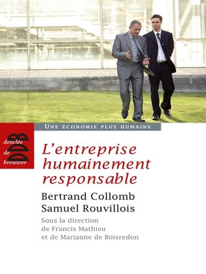 cover image of L'entreprise humainement responsable
